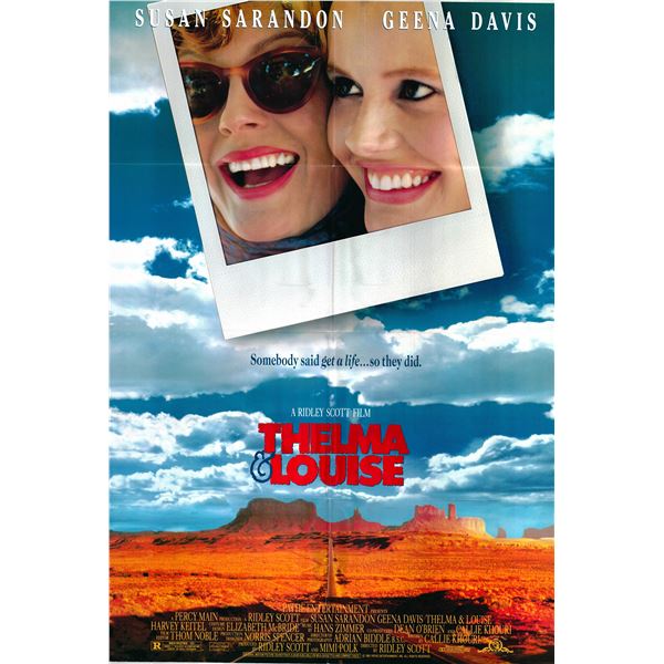 Thelma and Louise original 1991 vintage movie poster