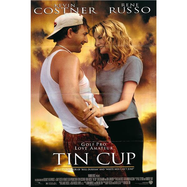 Tin Cup original 1996 vintage movie poster