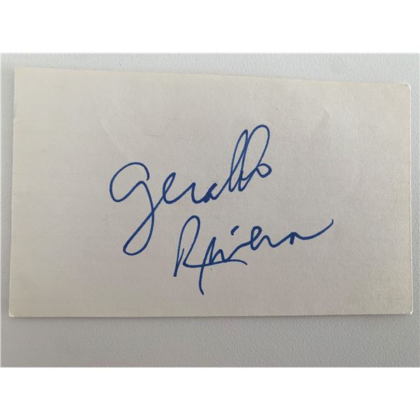 Geraldo Rivera original signature