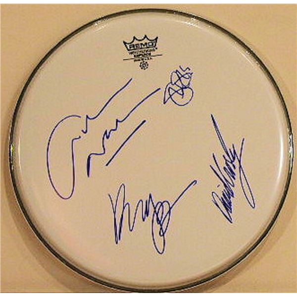 Crosby, Stills, Nash & Young signed drum head