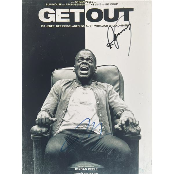 Get Out cast signed photo