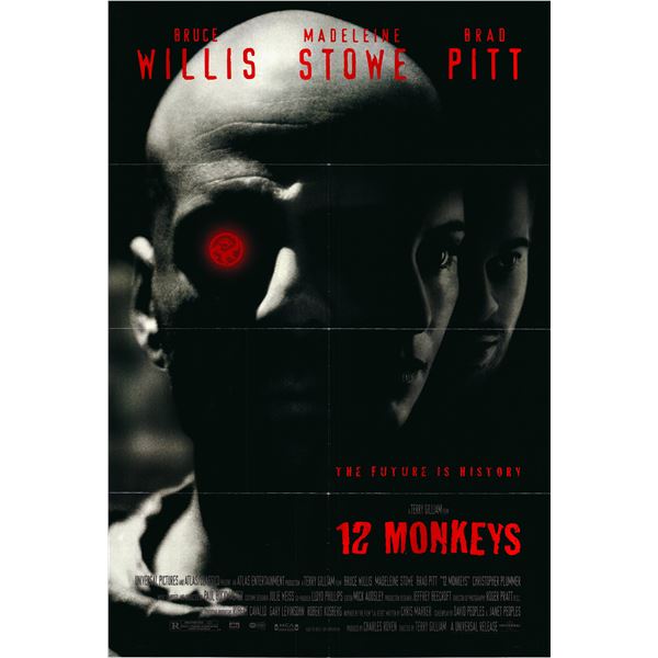 12 Monkeys original 1995 vintage movie poster