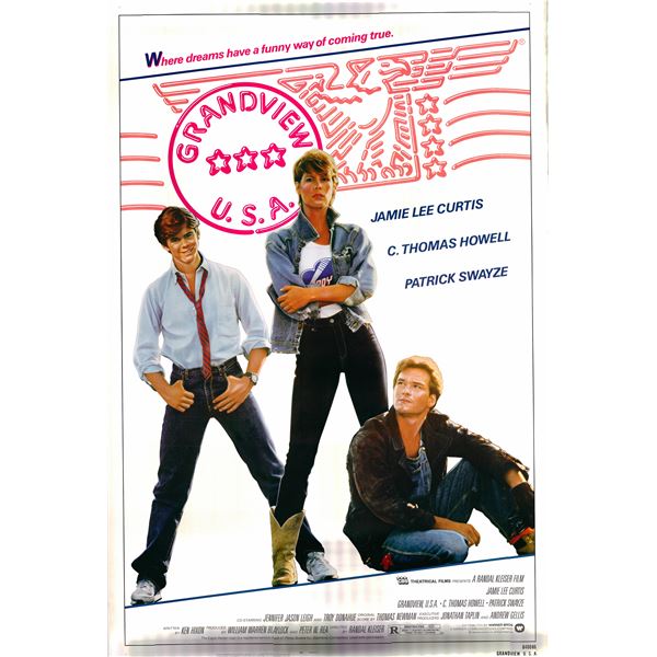 Grandview, U.S.A. original 1984 vintage one sheet movie poster