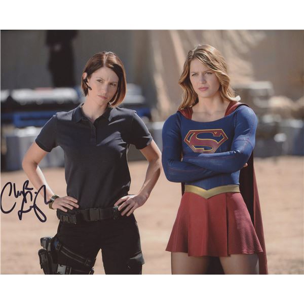 Supergirl Chyler Leigh signed photo