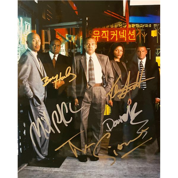 Robbery Homicide Division cast signed photo