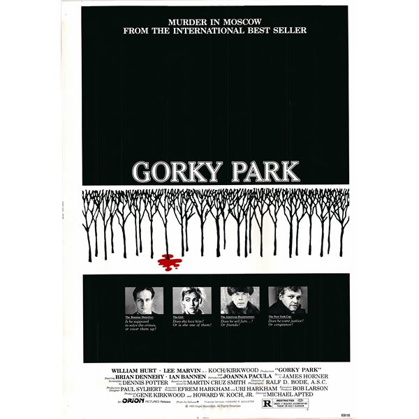 Gorky Park original 1983 vintage one sheet movie poster