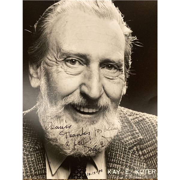 Kay E. Kuter signed photo