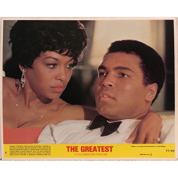 The Greatest original 1977 vintage mini lobby card