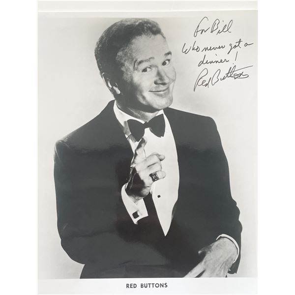 Red Buttons signed photo