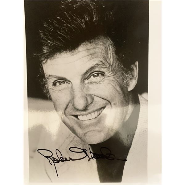 Robert Stack signed photo