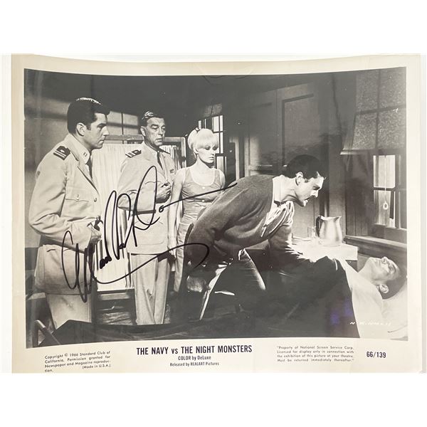 The Navy vs The Night Monsters Marnie Van Doren signed movie photo