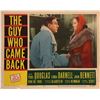 Image 1 : The Guy Who Came Back orignal 1951 vintage lobby card