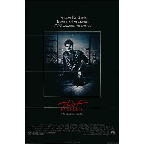 Thief of Hearts original 1984 vintage movie poster