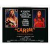 Image 1 : Carrie original 1976 vintage rolled display sheet