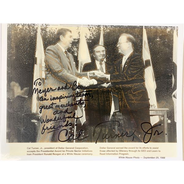 Carl Turner Jr. signed photo