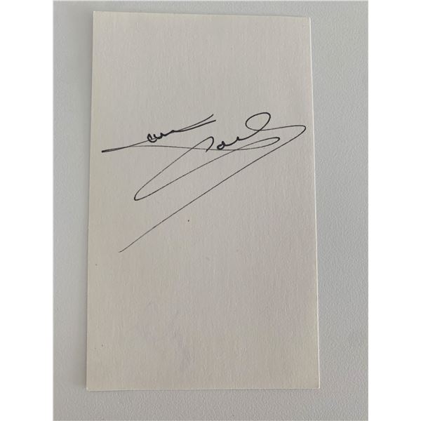 Jane Powell original signature