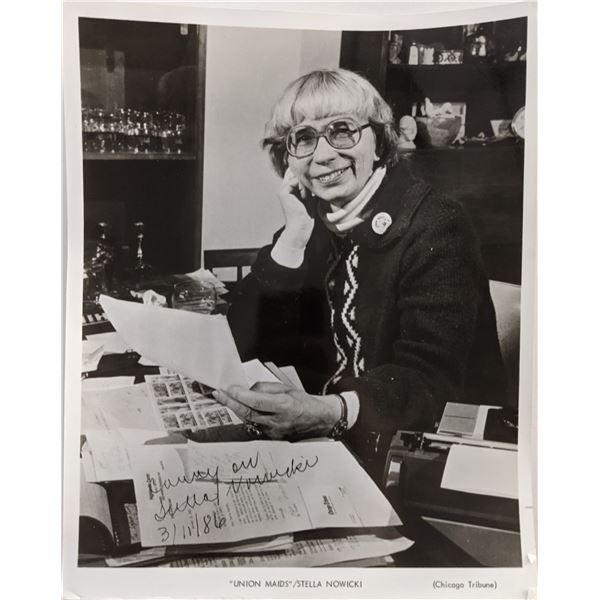 Dr. Stella Nowicki Signed Photo
