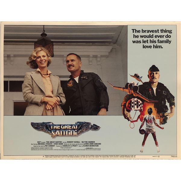 The Great Santini original 1979 vintage lobby card