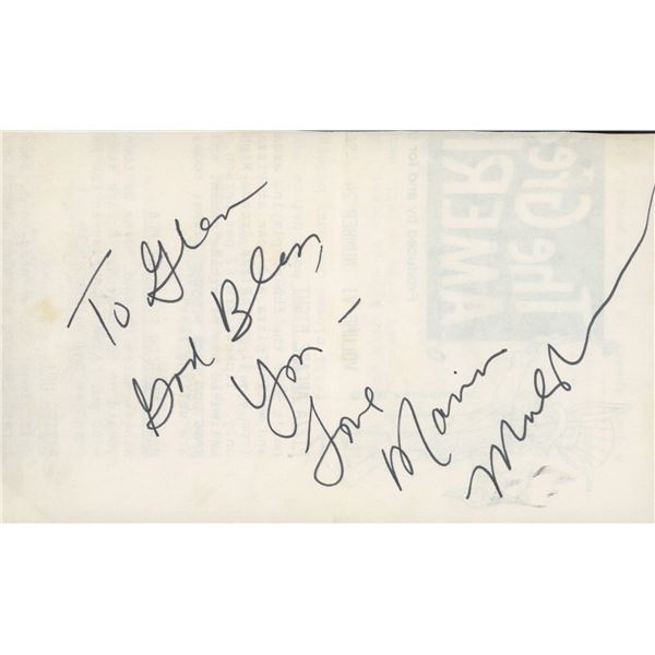 Signature cut unknown