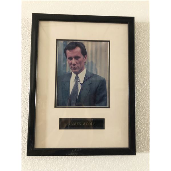 James Woods signed photo