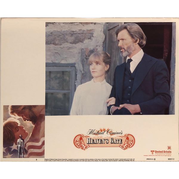Heaven's Gate original 1980 vintage lobby card