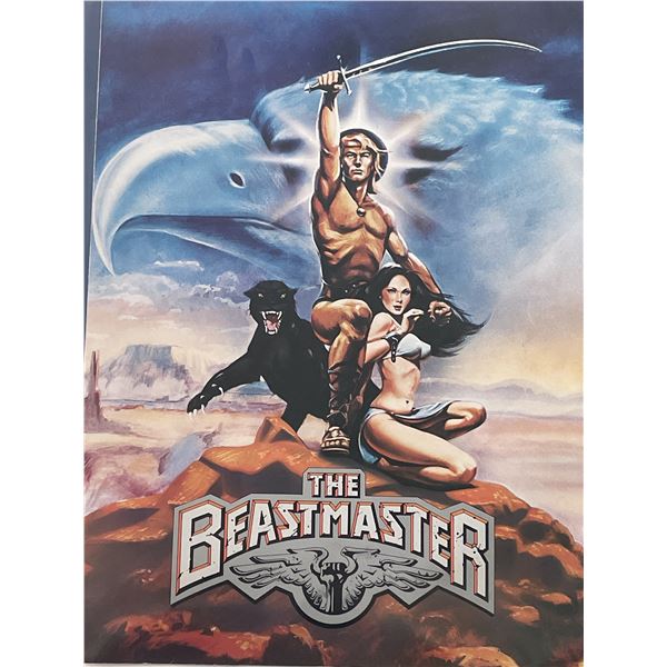 The Beastmaster original 1982 unsigned promo cover
