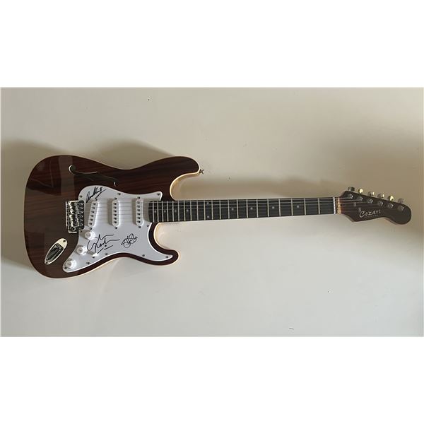 CSN band signed guitar