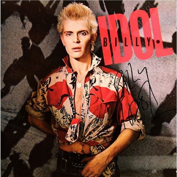 Billy Idol self titled signed album