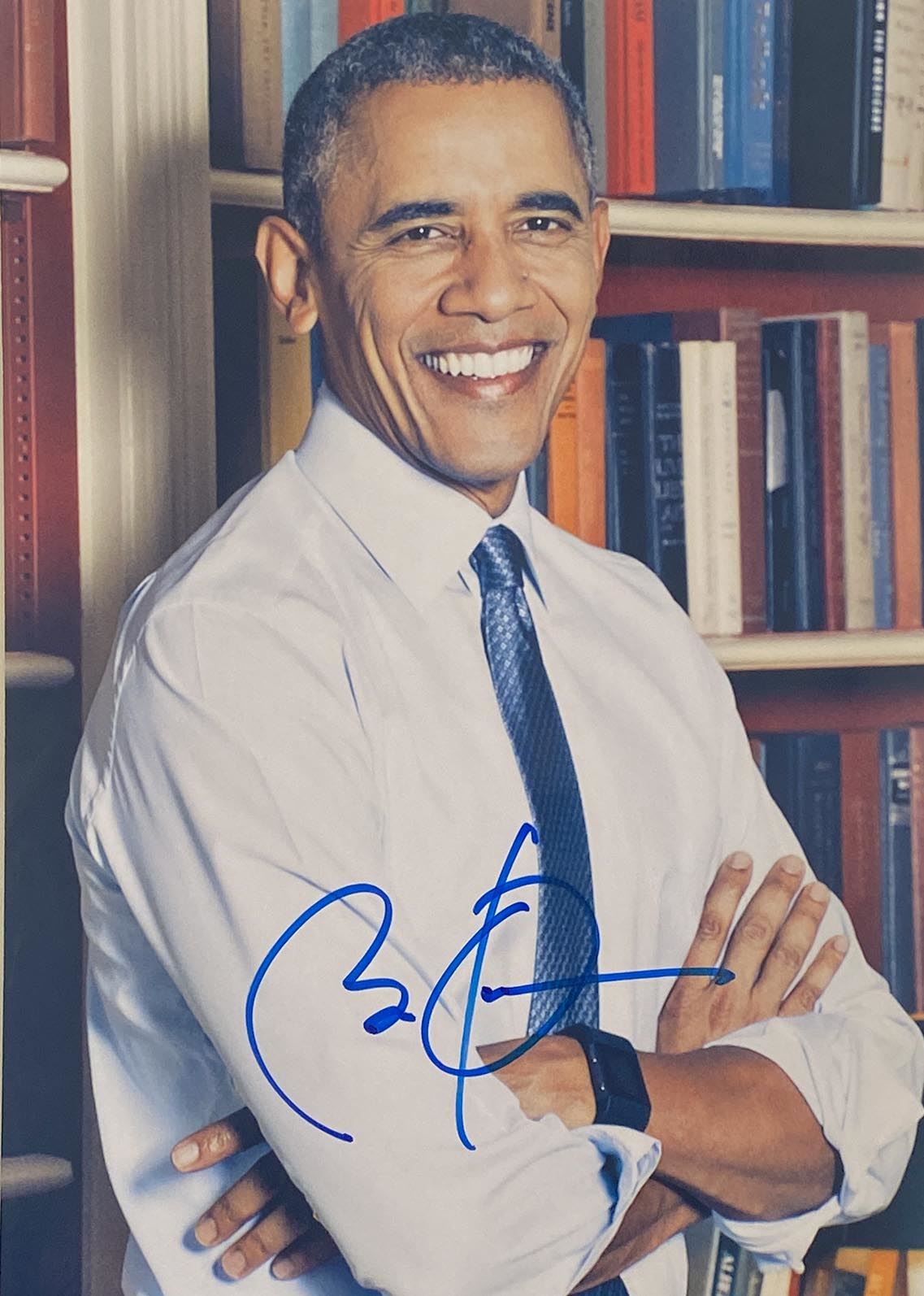Barack Obama signed photo
