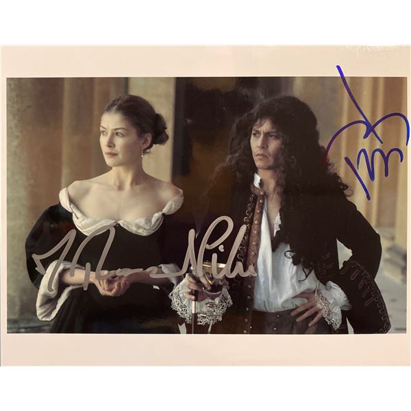 The Libertine Johnny Depp and Rosamund Pike signed