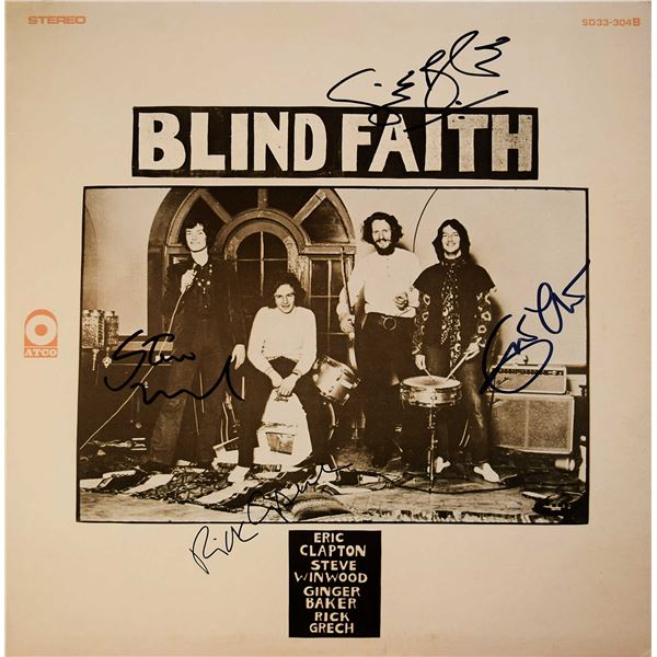 Blind Faith signed 1969 Debut Album