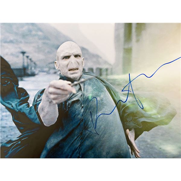 Harry Potter Ralph Fiennes Signed photo