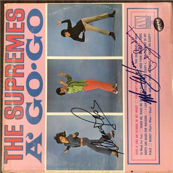 The Supremes signed album