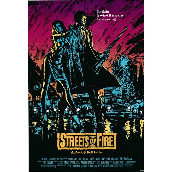 Streets of Fire original 1983 vintage one sheet poster