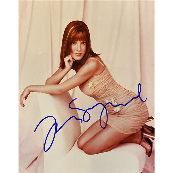 Tori Spelling signed photo