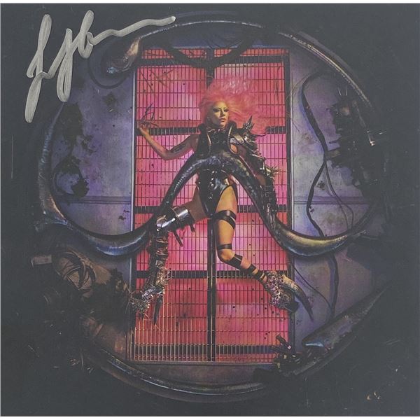 Lady Gaga signed Chromatica CD Cover