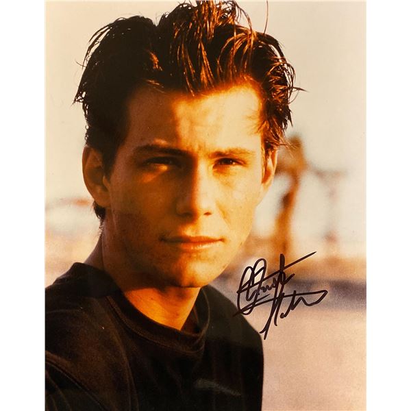 Christian Slater signed photo