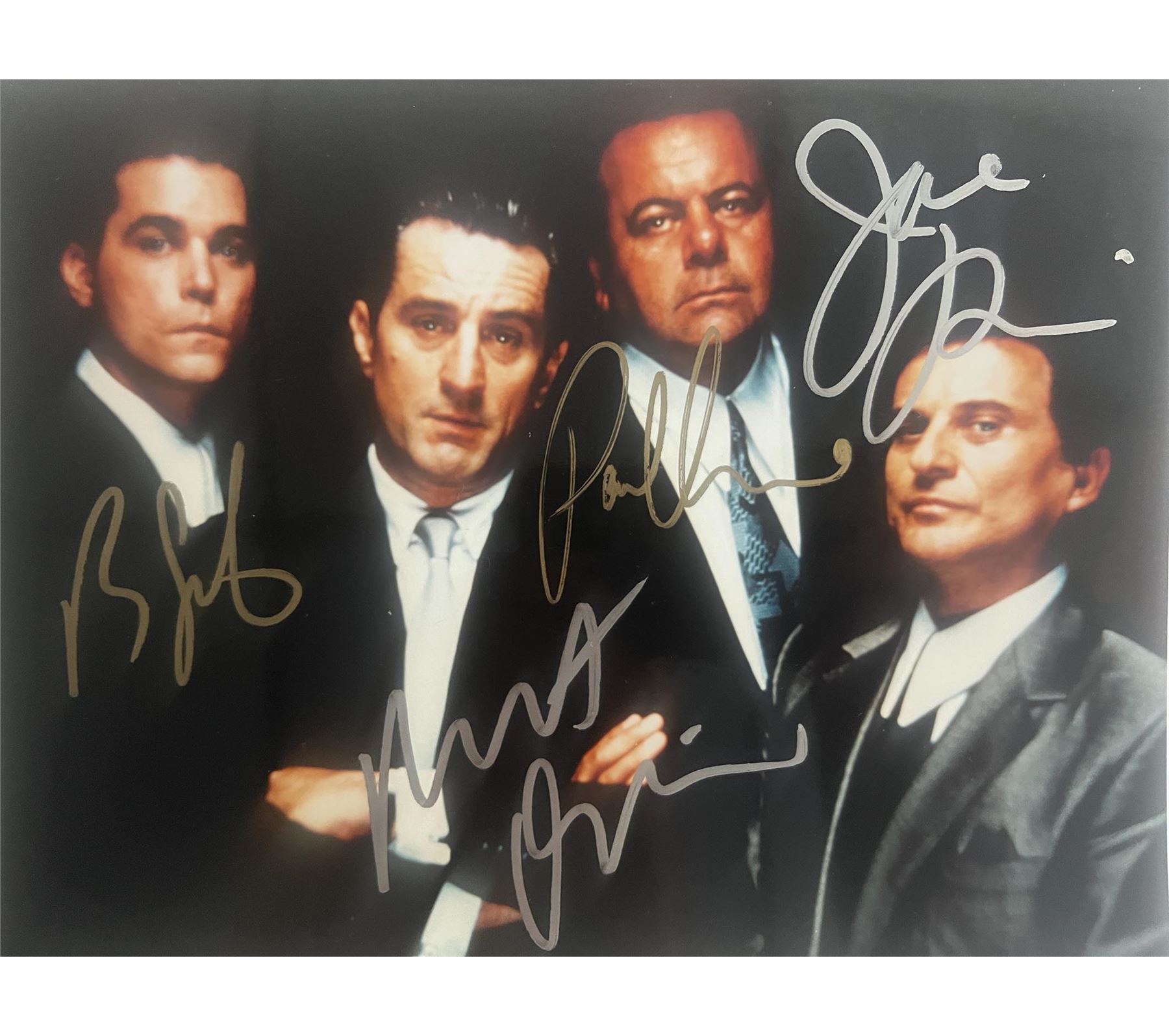 Goodfellas cast signed photo