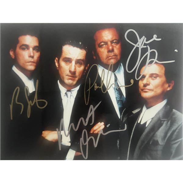 Goodfellas cast signed photo