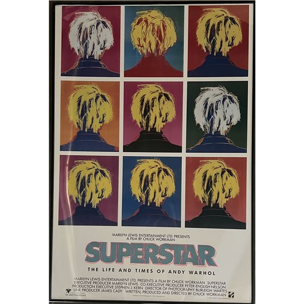 Superstar original 1990 movie poster