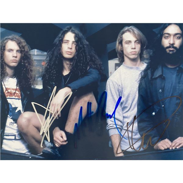 Soundgarden signed photo
