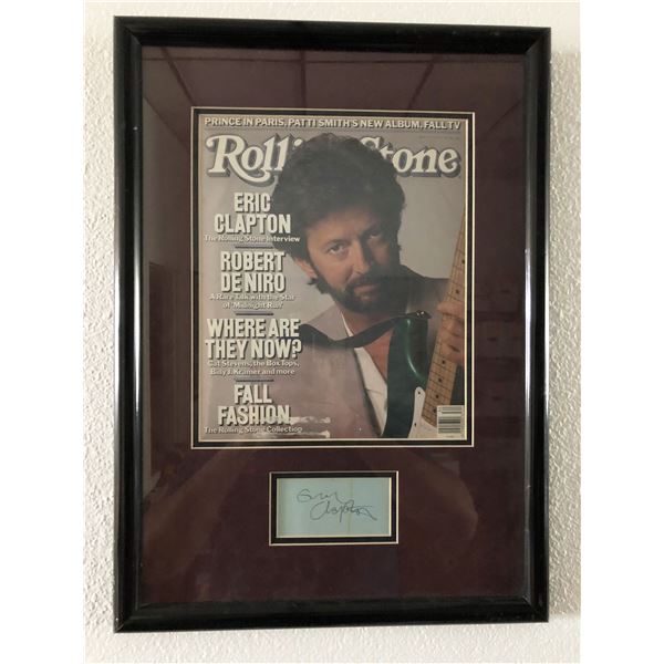 Eric Clapton original signature