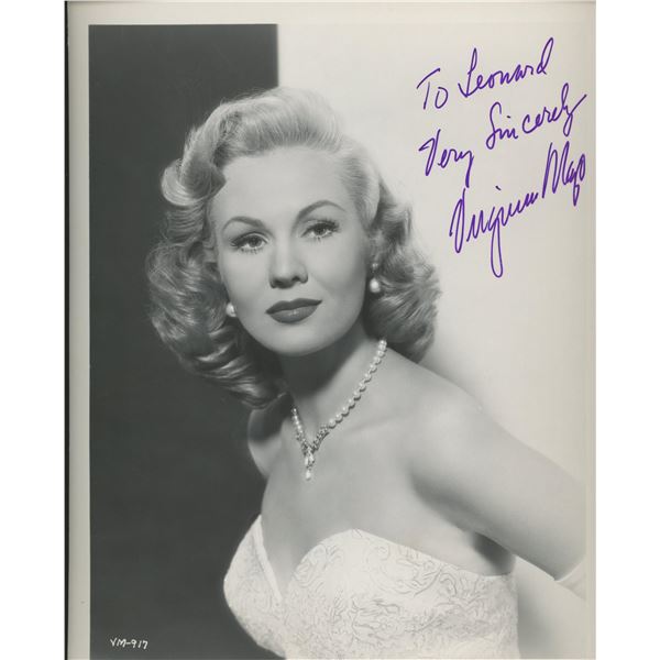 Virginia Mayo signed photo