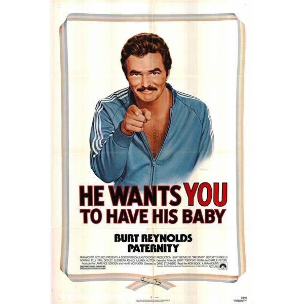 Paternity original 1981 vintage one sheet movie poster