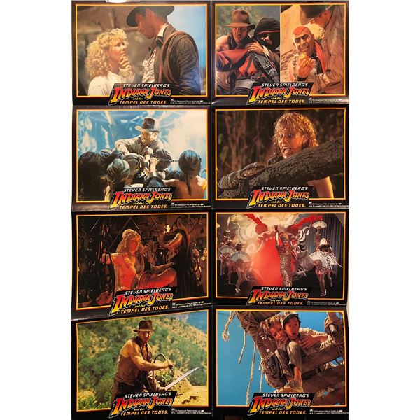 Indiana Jones and the Temple of Doom original 1984 vintage German lobby card