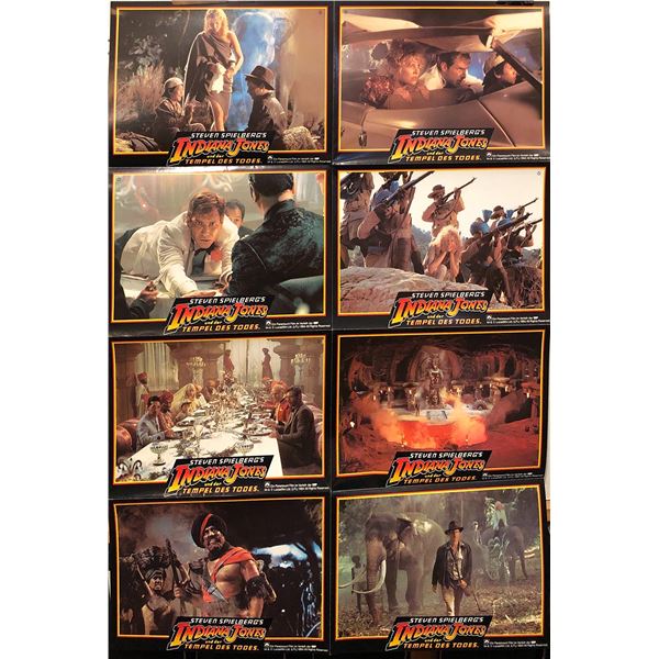 Indiana Jones and the Temple of Doom original 1984 vintage German lobby card