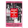 Image 1 : Rocky and Rocky II original 1980R vintage one sheet poster
