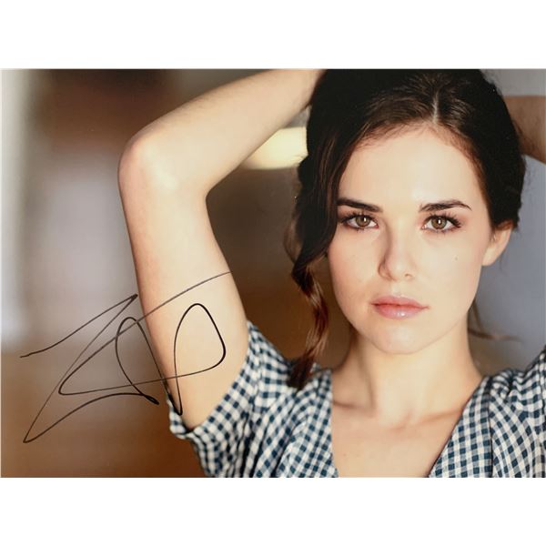 Zoey Deutch signed photo