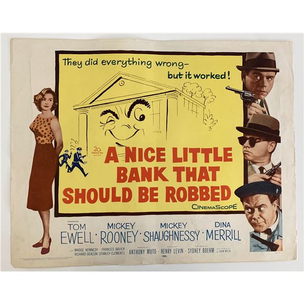 A Nice Little Bank That Should Be Robbed vintage movie poster
