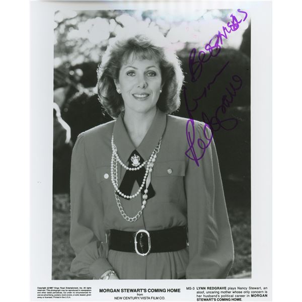 Lynn Redgrave signed photo